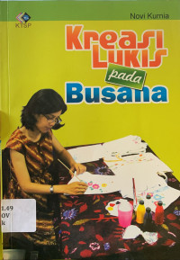 Kreasi lukis pada busana