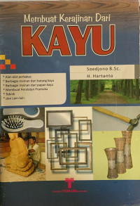 Image of Membuat kerajinan dari kayu