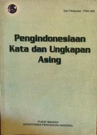 Pengindonesiaan kata dan ungkapan asing